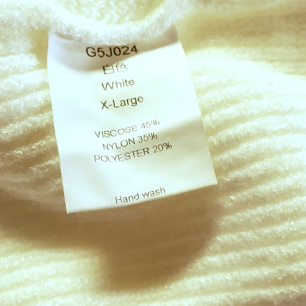 White Hooded Long Sleeve Open Front Cardigan - Picture 10 of 11